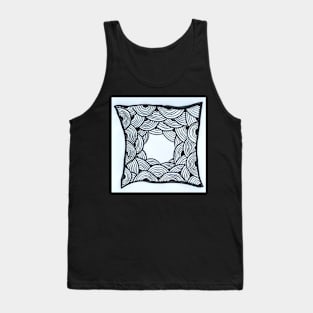 Batik Blue Biome Tank Top